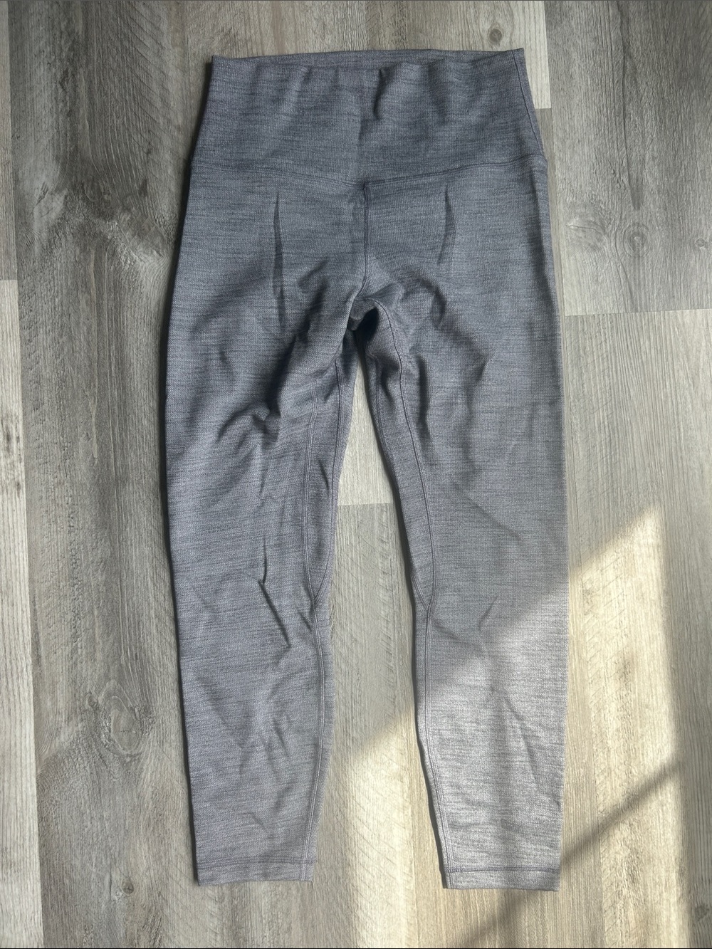 lululemon Align Pant II 25” Mini Heathered Herringbone Size 8